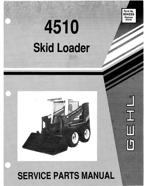 gehl 4510 gas skid steer specs|gehl 4510 skid steer parts.